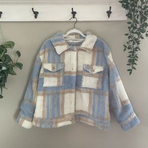 Angel kiss sherpa jacket